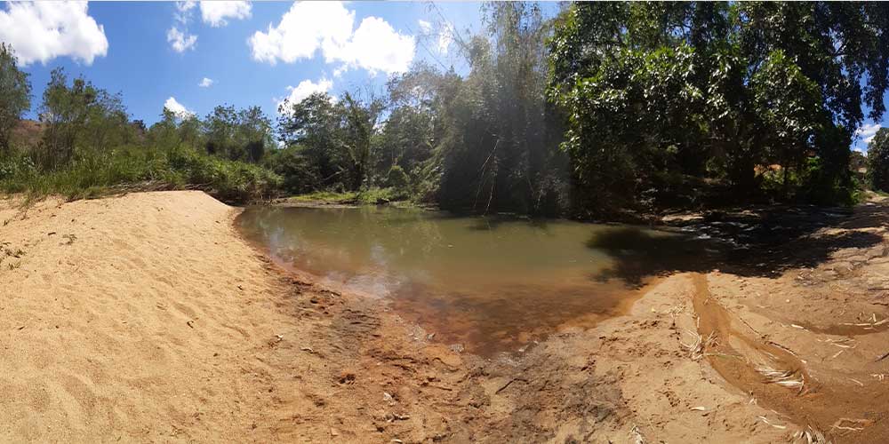 Rio Santa Maria do Doce, distrito de São João de Petrópolis, Santa Teresa - ES