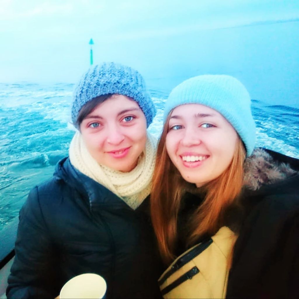 Anastasiia Zhuravlova e Olga Temerko