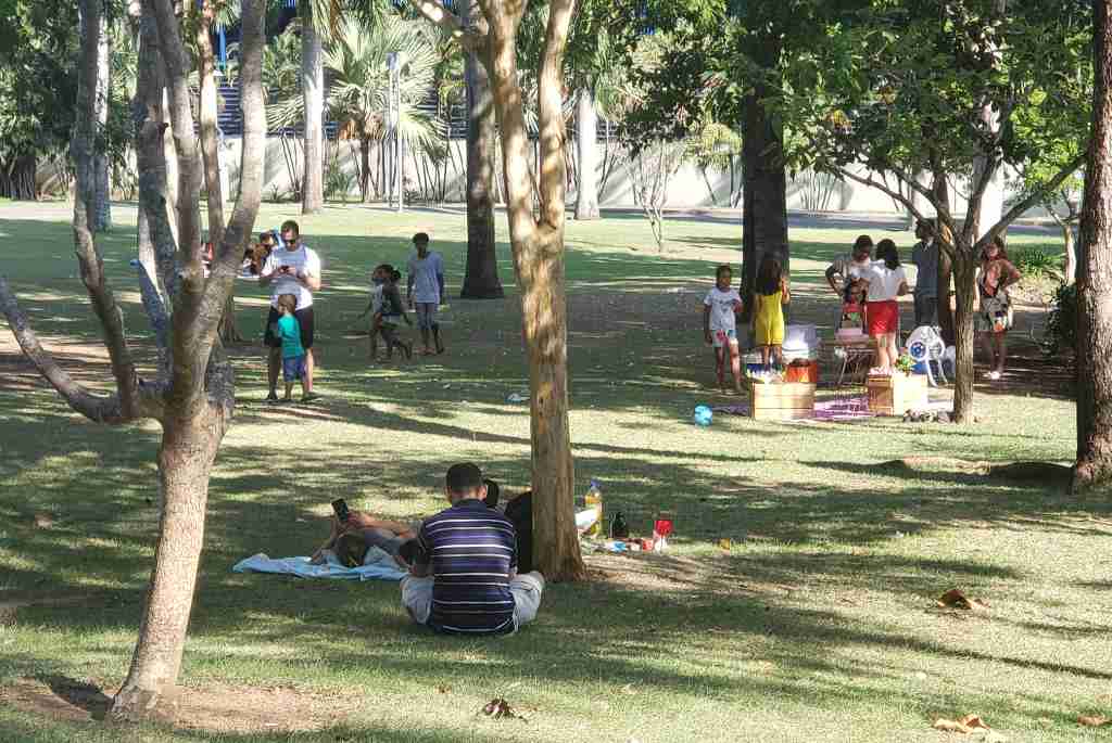 Parque Pedra da Cebola em Vitória ES. Foto de Oswald Cruz.