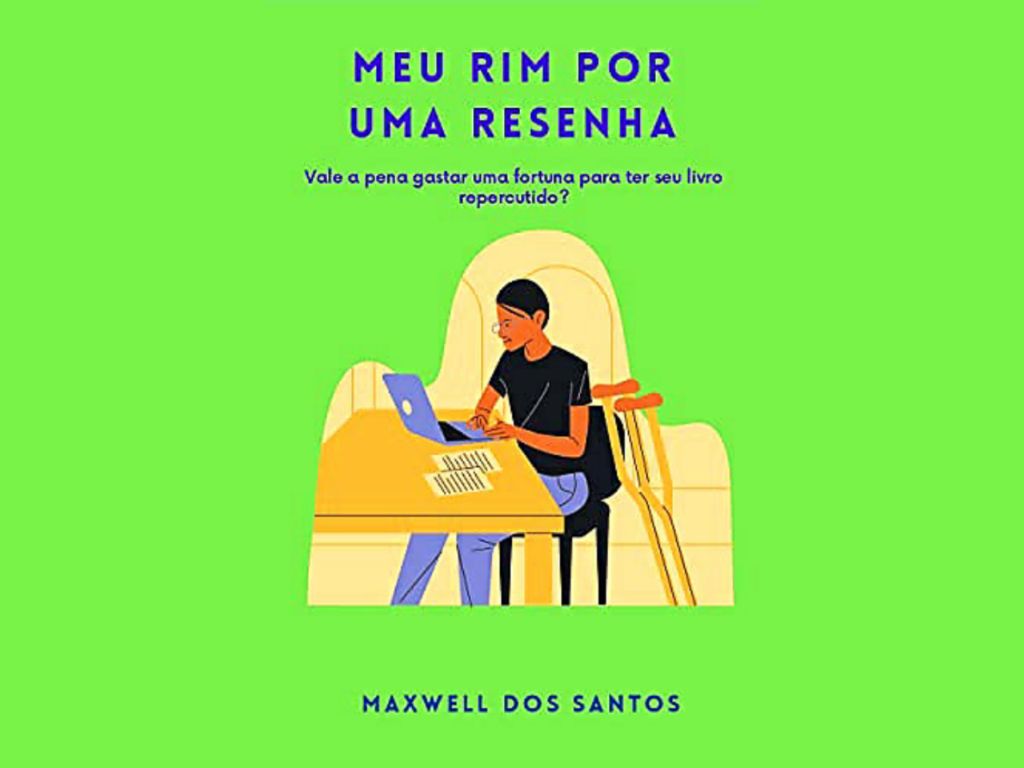 Capa do 13º romance de Mawell dos Santos. A obra em formato e-book já tem prévia disponível. Imagem: Divulgação