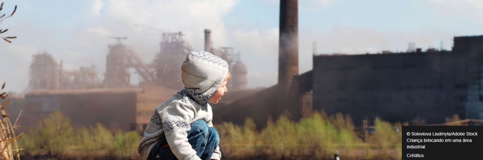 As crianças e os idosos, são as maiores vitímas da poluição do Ar. (SOLOVIOVA LIVDMYLA / ADOBE STOCK)